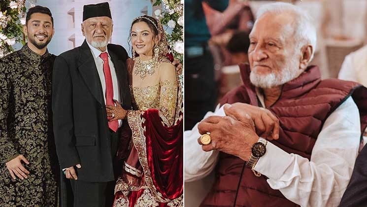 gauahar khan, gauahar khan dad