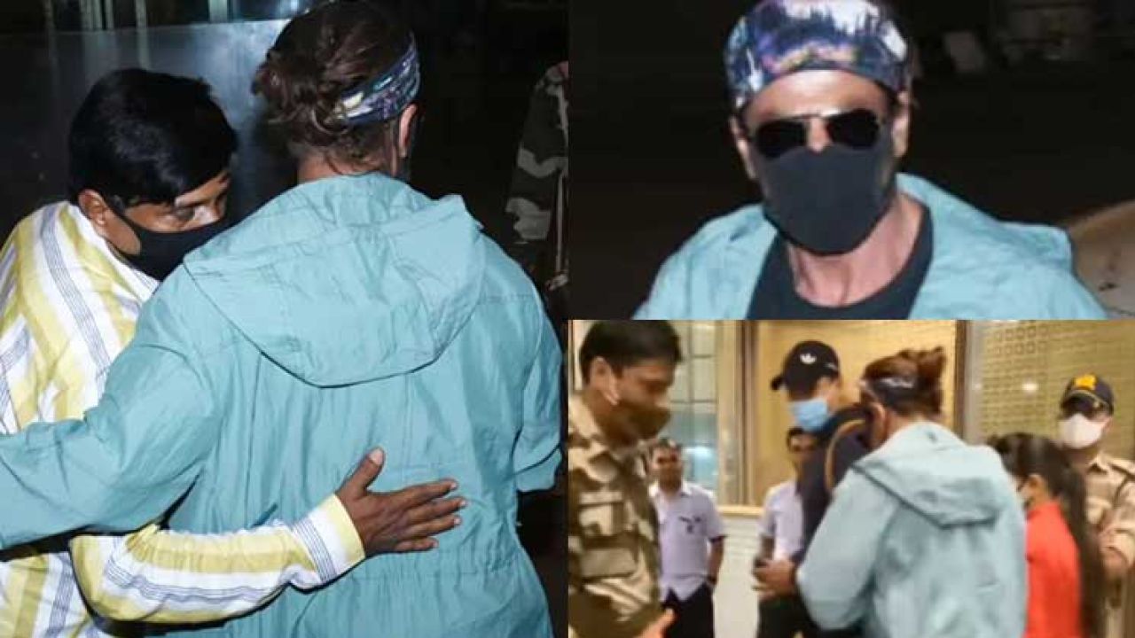 Shah Rukh Khan's gesture at Mumbai airport is winning hearts | Bollywood  Bubble