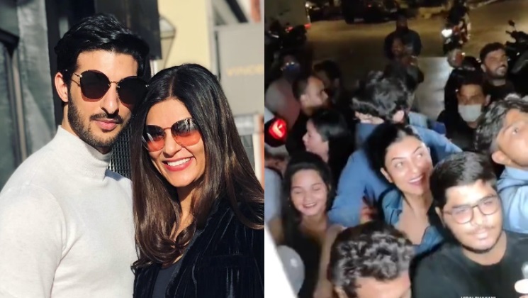 sushmita sen boyfriend, sushmita sen rohman shawl, sushmita sen, rohman shawl