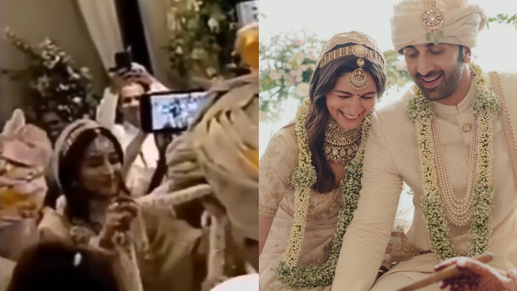 alia bhatt, ranbir kapoor, alia bhatt ranbir kapoor wedding, alia ranbir varmala