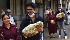 Bharti Singh and Haarsh Limbachiyaa flash biggest smiles as they make their first appearance post delivery