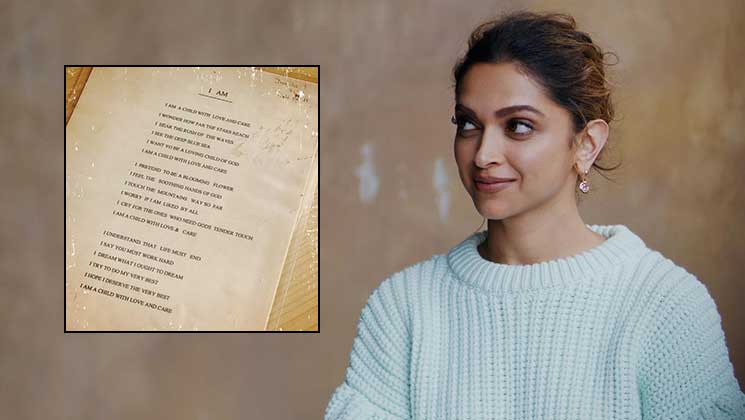 Deepika Padukone, poetry