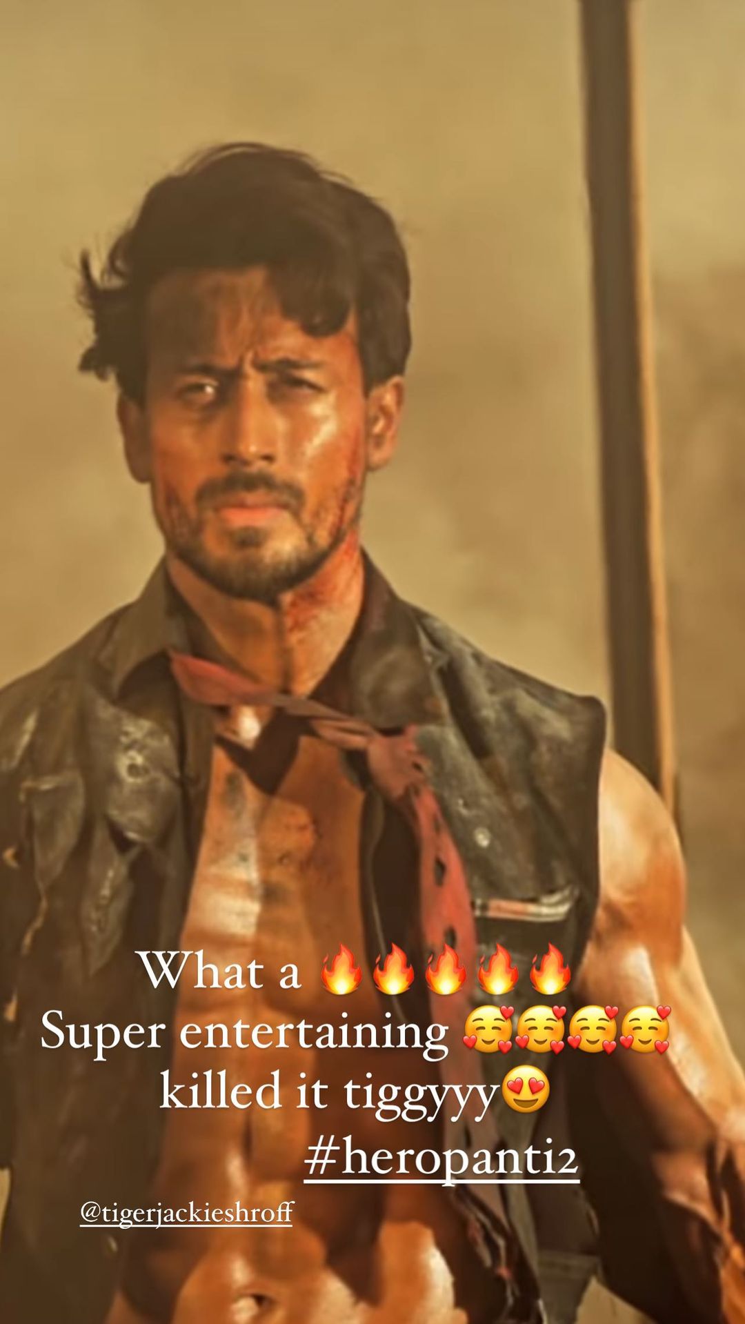 Tiger Shroff, Disha Patani. Heropanti 2, Tiger Shroff and Disha Patani