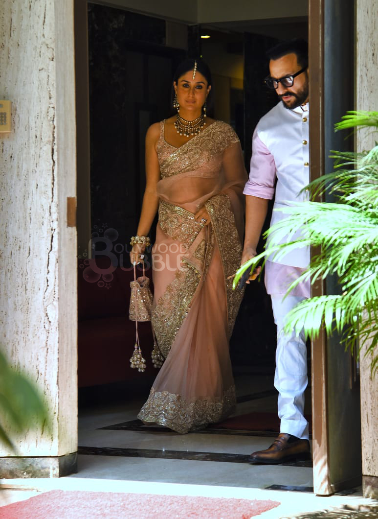 Kareena Kapoor Khan gets clicked with husband Saif Ali Khan