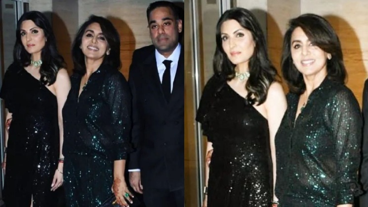 Neetu Kapoor, alia bhatt and ranbir kapoor reception, alia bhatt, ranbir kapoor