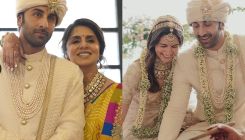 Neetu Kapoor dedicates post to Rishi Kapoor as she shares pic of Dulha Ranbir Kapoor from wedding: 'Your wish has has been fulfilled'