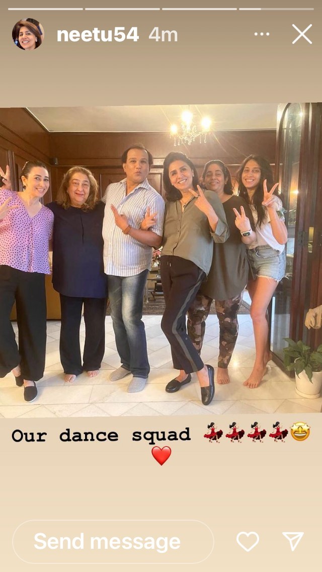 alia bhatt, ranbir kapoor, neetu kapoor, karisma kapoor, rima jain, 