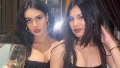 Nysa Devgn exudes Catwoman vibes as she poses with friend in unseen pic