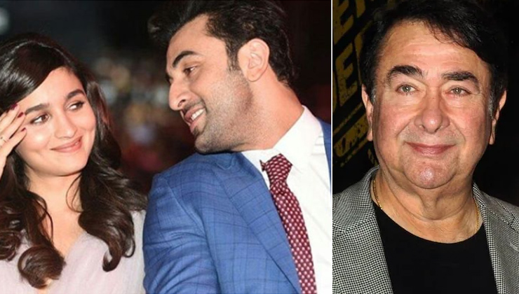 Randhir Kapoor, Alia Bhatt, Ranbir Kapoor
