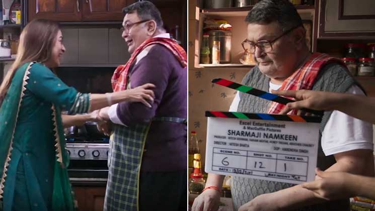 Rishi Kapor Sharmaji Namkeen bts, Rishi Kapor Sharmaji Namkeen, Rishi Kapor, Sharmaji Namkeen