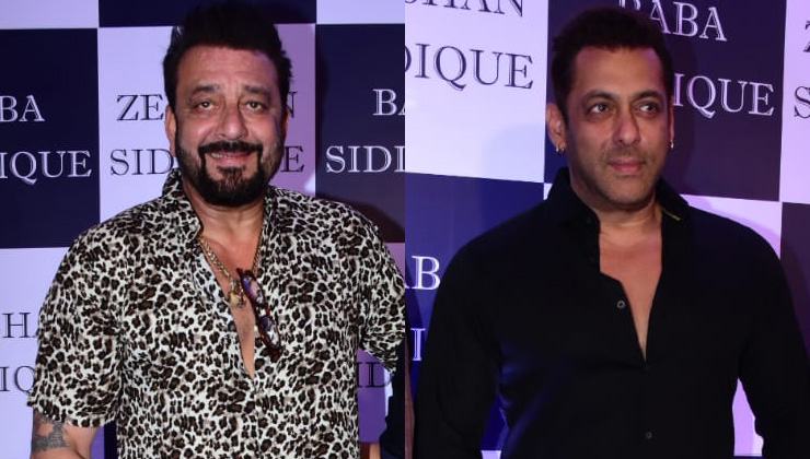 Salman Khan, Sanjay Dutt, Aayush Sharma, Baba Siddique, Iftar party