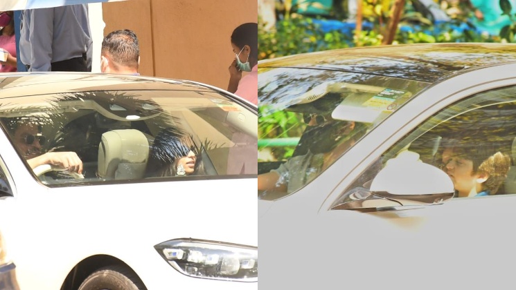 shah rukh khan photos, suhana khan, abram khan,