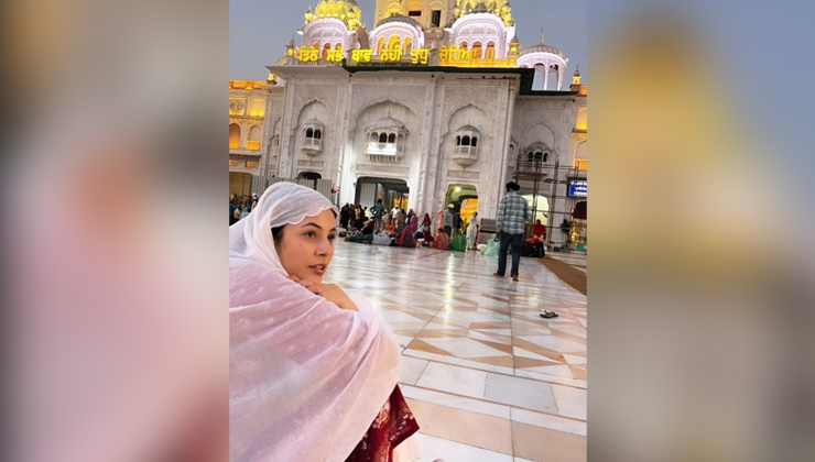 shehnaaz gill, shehnaaz gill instagram, the golden temple,