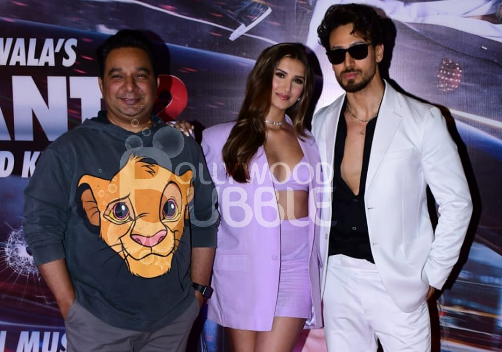 Tara Sutaria, Tiger Shroff, Ahmed Khan