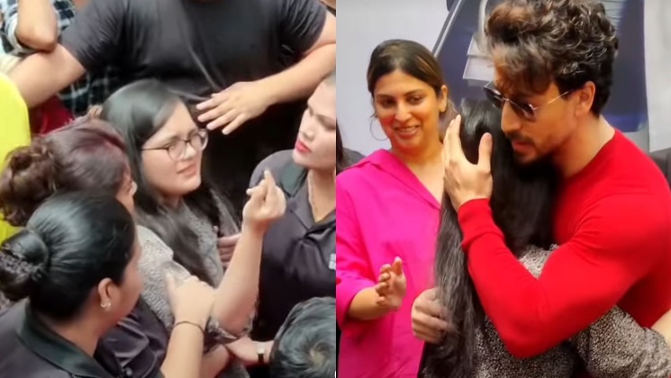 tiger shroff, tiger shroff fan moment, heropanti 2