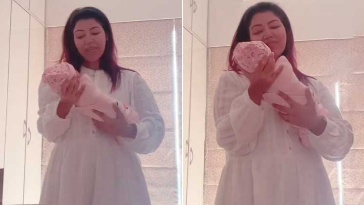 debina bonnerjee baby, debina bonnerjee pics, debina bonnerjee