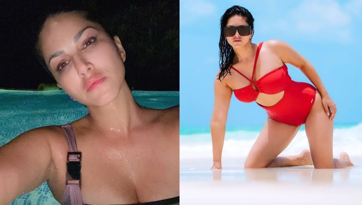 sunny leone, sunny bikini pics