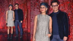 Ex-couple Aamir Khan and Kiran Rao make a stylish appearance at Karan Johar’s 50th birthday party