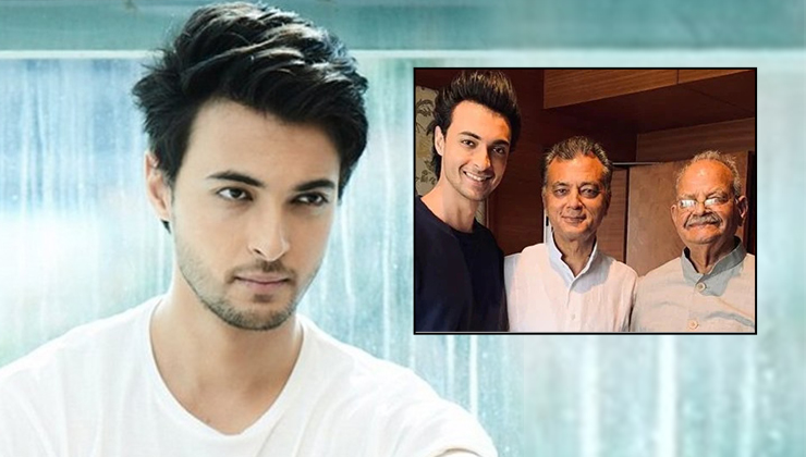 aayush sharma, grandfather, death