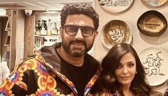 Aishwarya Rai and Abhishek Bachchan twin in printed outfits as they enjoy romantic dinner date at Cannes
