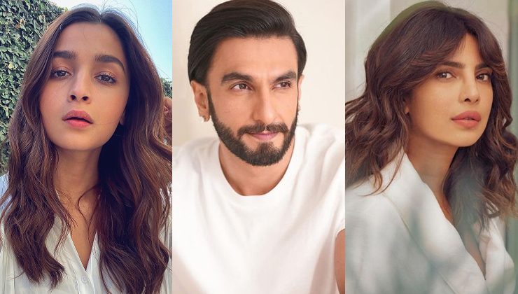 Priyanka Chopra, Alia Bhatt, Ranveer Singh
