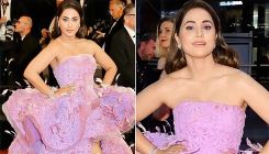 Cannes 2022: Hina Khan looks ravishing in an off-shoulder lavender gown at the red carpet
