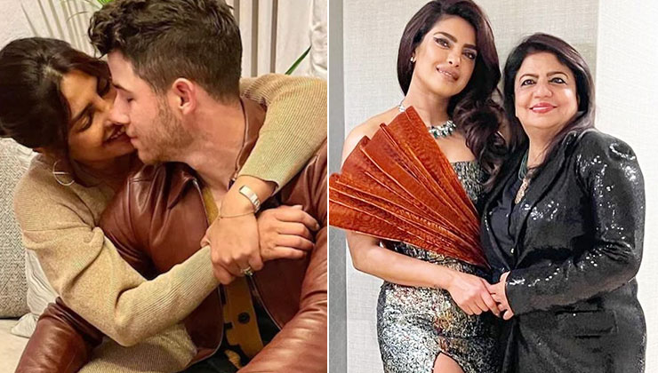 priyanka chopra, nick jonas, madhu chopra,