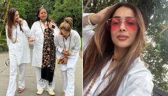 Malaika Arora looks happiest as she twins with mom, sister Amrita in photos from Rishikesh vacay