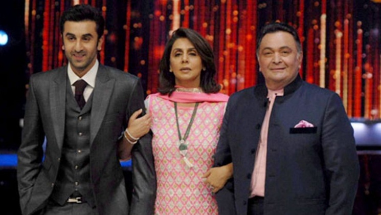neetu kapoor, ranbir kapoor, rishi kapoor
