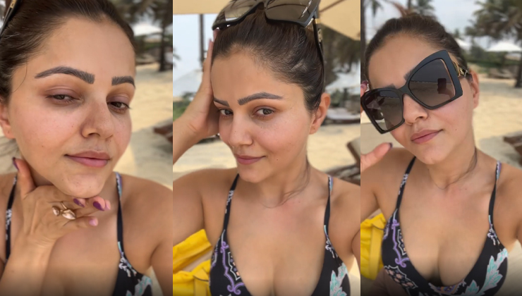 Rubina Dilaik, Rubina Dilaik in bikini