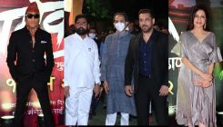 Salman Khan, Jackie Shroff and others arrives in style at the star studded trailer launch of Dharmaveer