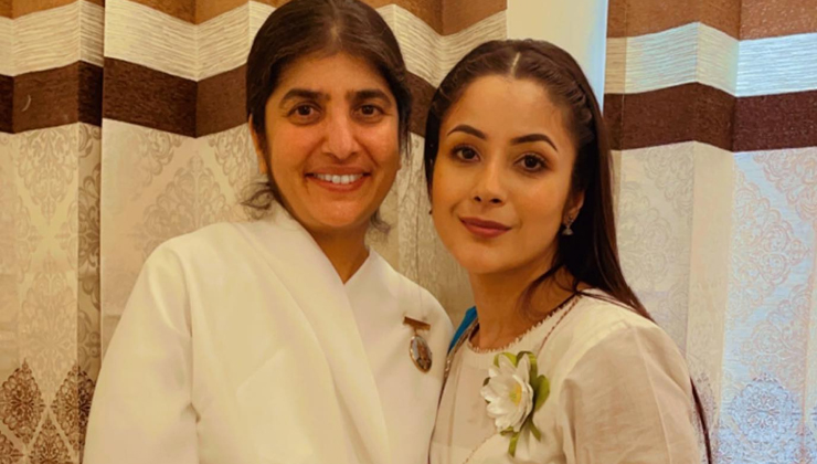 Shehnaaz Gill, bk shivani, shehnaaz gill bk shivani, bk shivani