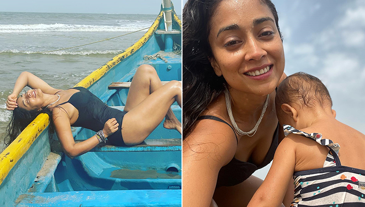Shriya Saran, black monokini, drishyam