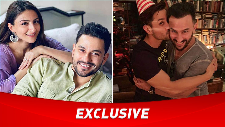 Soha Ali Khan, Saif Ali Khan, Kunal Kemmu