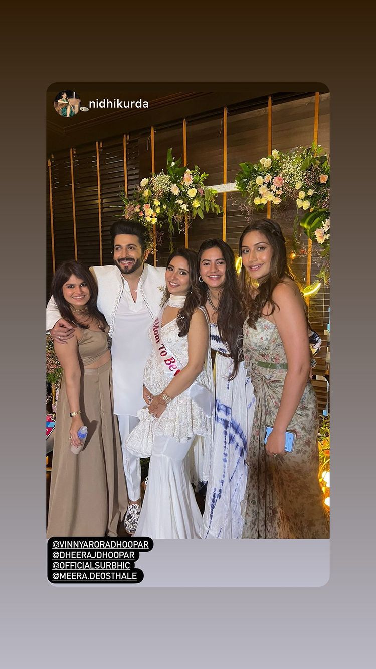 surbhi chandna, dheeraj dhoopar, vinny arora baby shower,