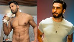 Varun Dhawan flaunts his chiselled abs in latest pic, Ranveer Singh has an unmissable reaction