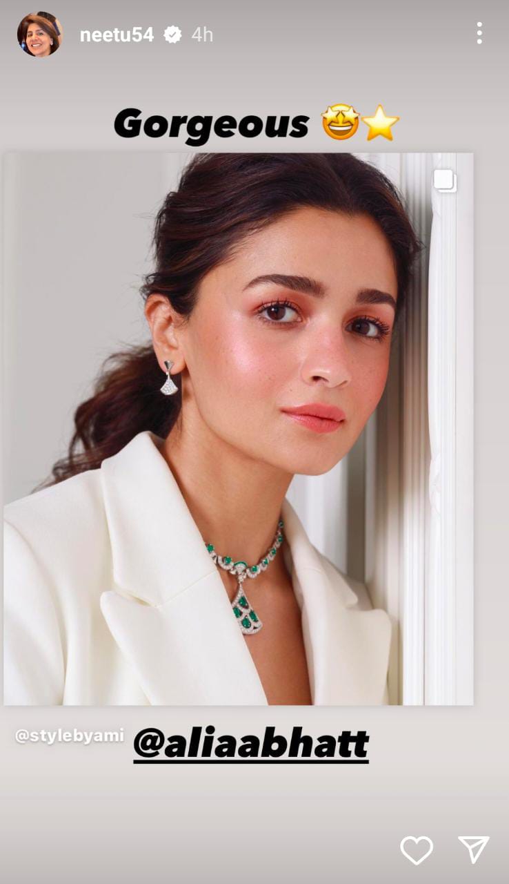 Alia Bhatt, Neetu Kapoor