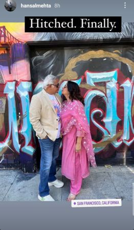 hansal mehta, hansal mehta wedding