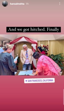 hansal mehta, hansal mehta wedding 