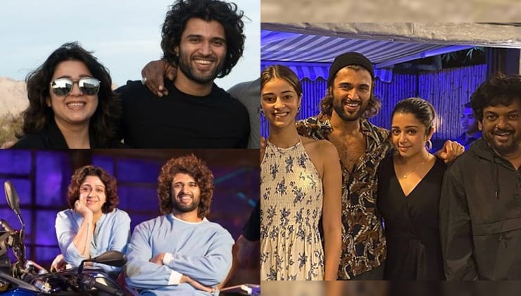 vijay deverakonda, ananya panday, charmme kaur, liger
