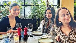 Alia Bhatt goes on a lunch date with mom Soni Razdan and sister Shaheen Bhatt in London
