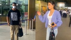 Athiya Shetty gets clicked with KL Rahul at Mumbai airport as they leave for Germany