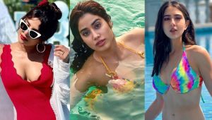 Priyanka Chopra, Janhvi Kapoor, Sara Ali Khan: Bollywood actresses who set temperature soaring with jaw-dropping pool photos