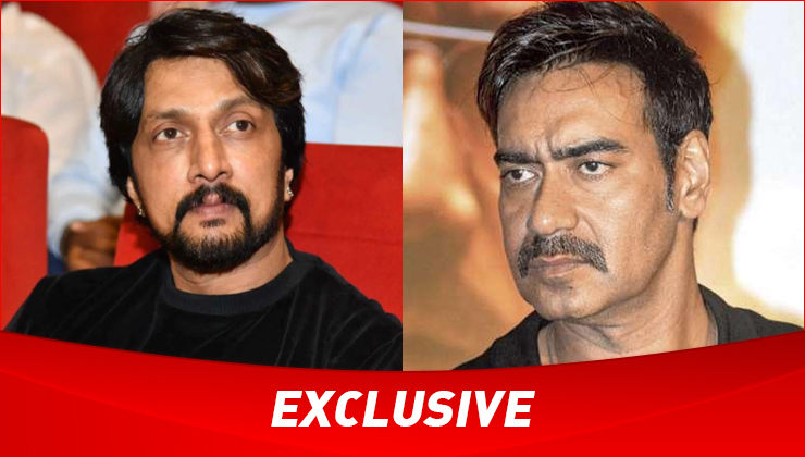 kiccha sudeepa, ajay devgn
