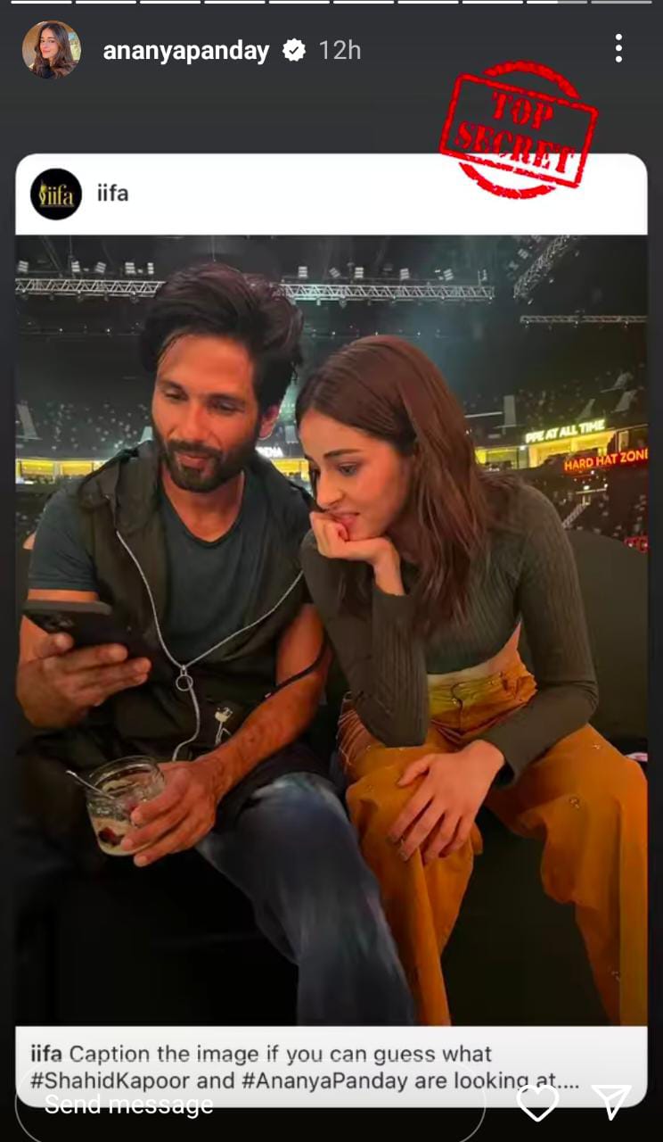 Shahid Kapoor, Ananya Panday