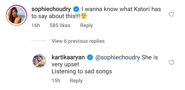 kartik aaryan, sophie choudry