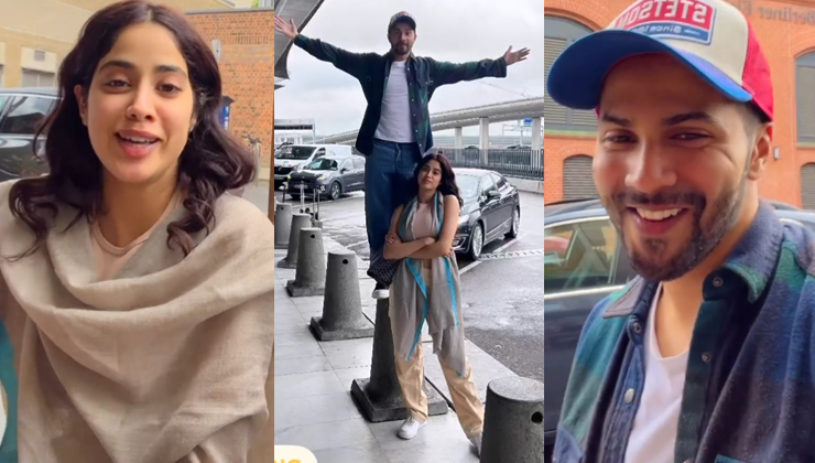 varun dhawan, janhvi kapoor, varun dhawan instagram,