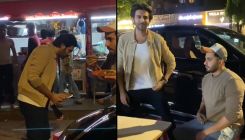 Kartik Aaryan and his Sonu Ke Titu Ki Sweety co-star Sunny Singh set major friendship goals as they relish street food together, watch video