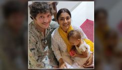 Shriya Saran and Andrei Koscheev share adorable moments from their daughter Radha's ear piercing ceremony