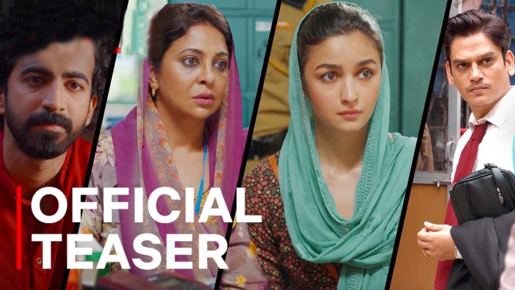 Alia Bhatt, Vijay Varma, Shefali Shah, Darlings teaser